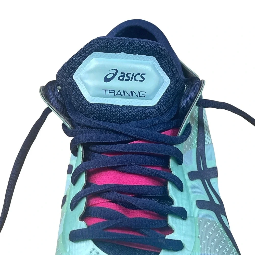 Asics Gel Training Shoes Women's US 6 Aqua Blue‎ Running Sneakers